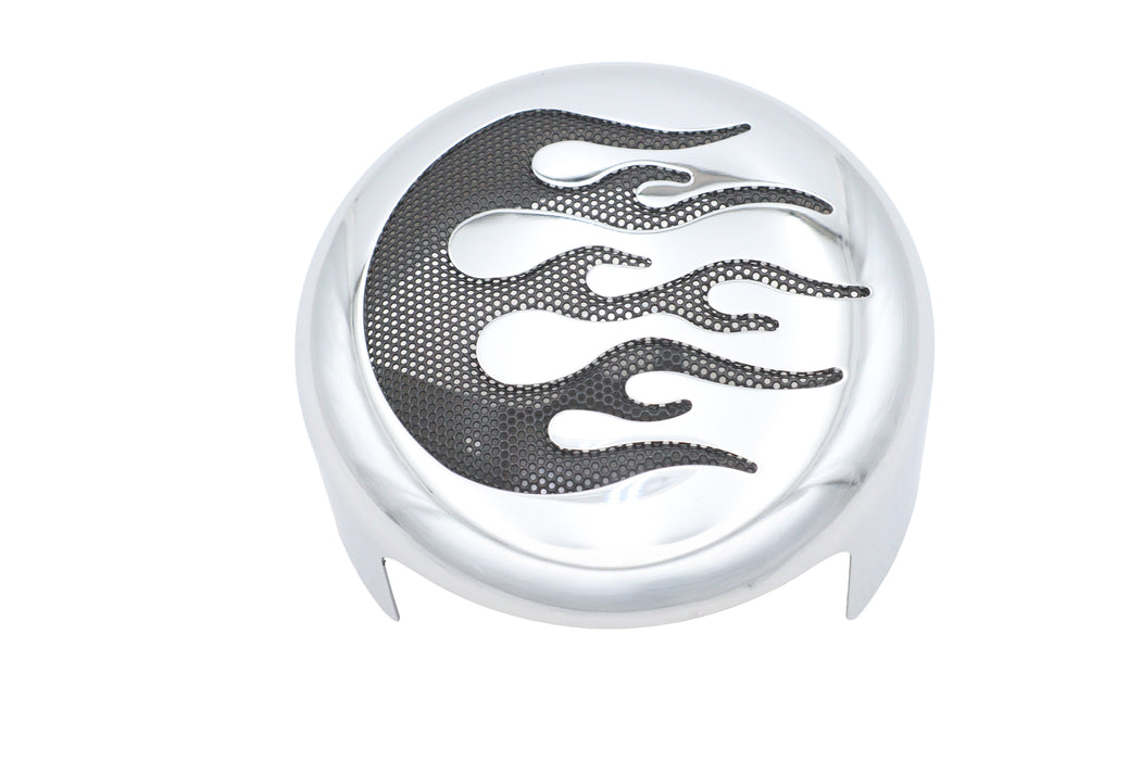 V-Twin Manufacturing Flame Accent Horn Cover - additional view 2