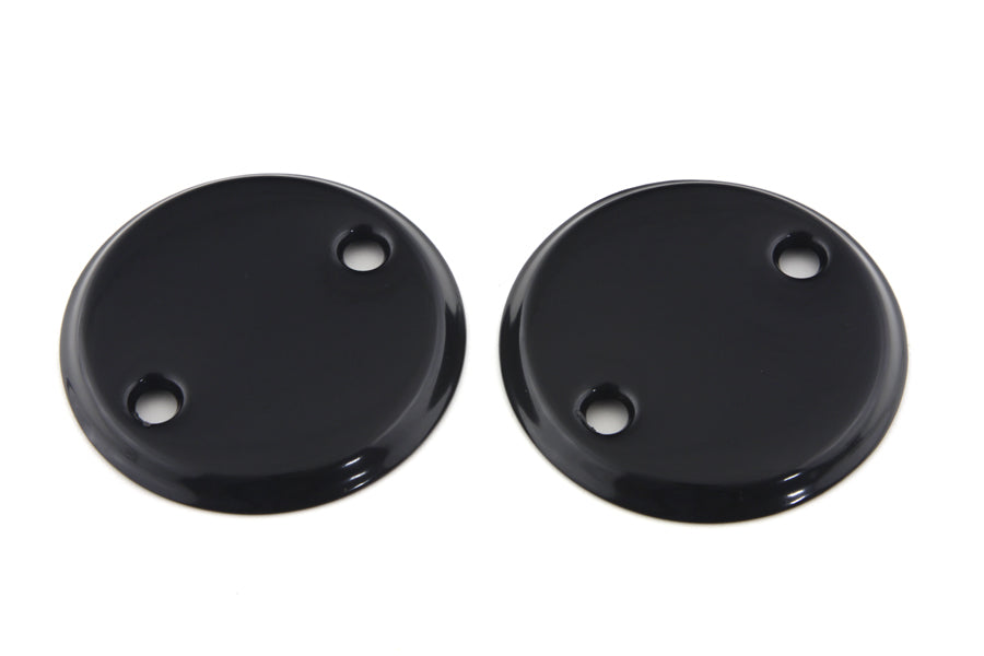 V-Twin Manufacturing 45 Inspection Cover Set Black - additional view 3