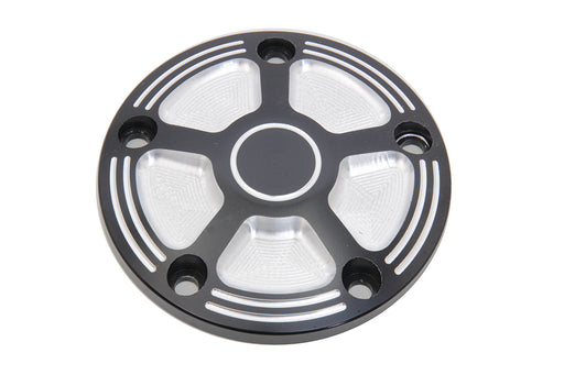 V-Twin Manufacturing Black Contrast 5-Hole Point Cover