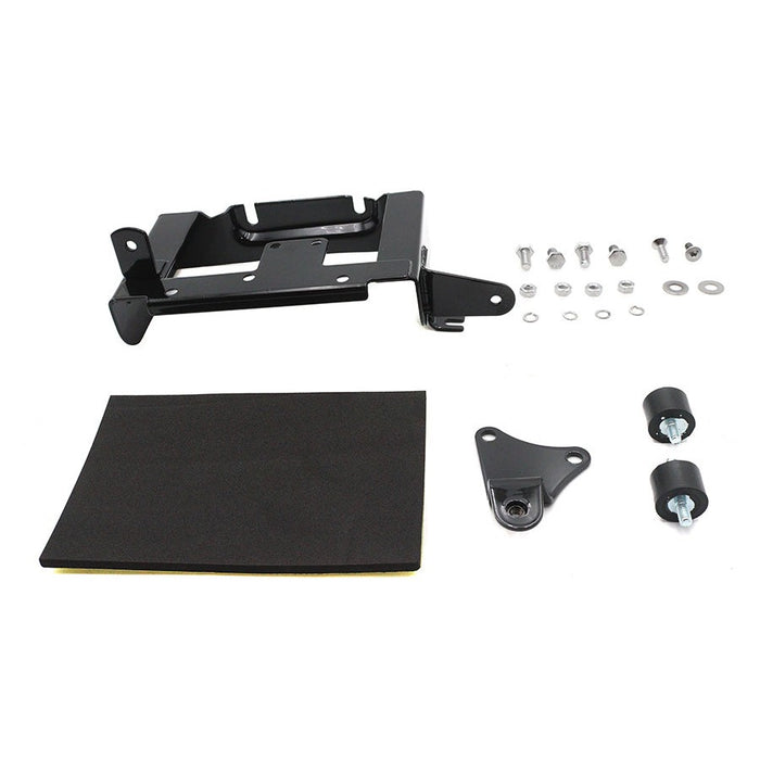 Black Battery Carrier Kit - V-Twin 42-1571