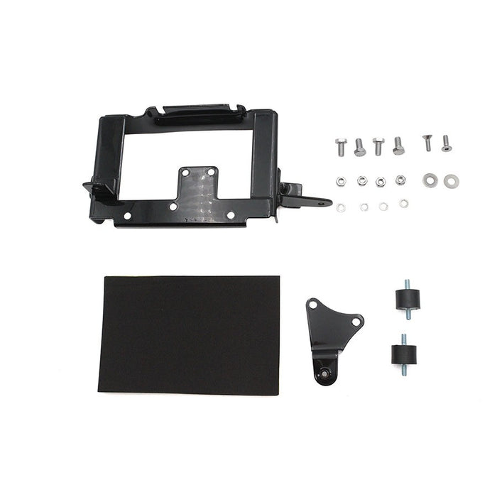 Black Battery Carrier Kit - V-Twin 42-1571
