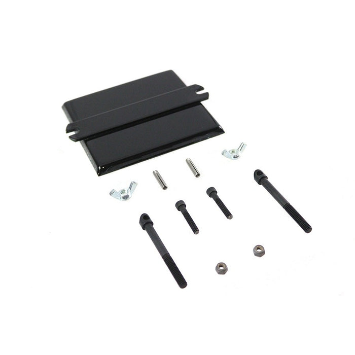 45 W/G Battery Box Top Kit Black - V-Twin 42-1572