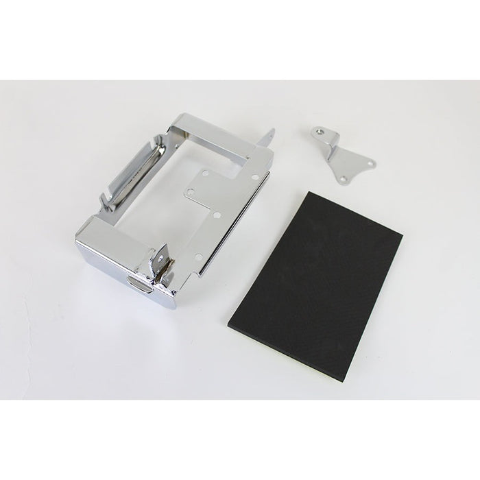 Chrome Battery Carrier - V-Twin 42-9127