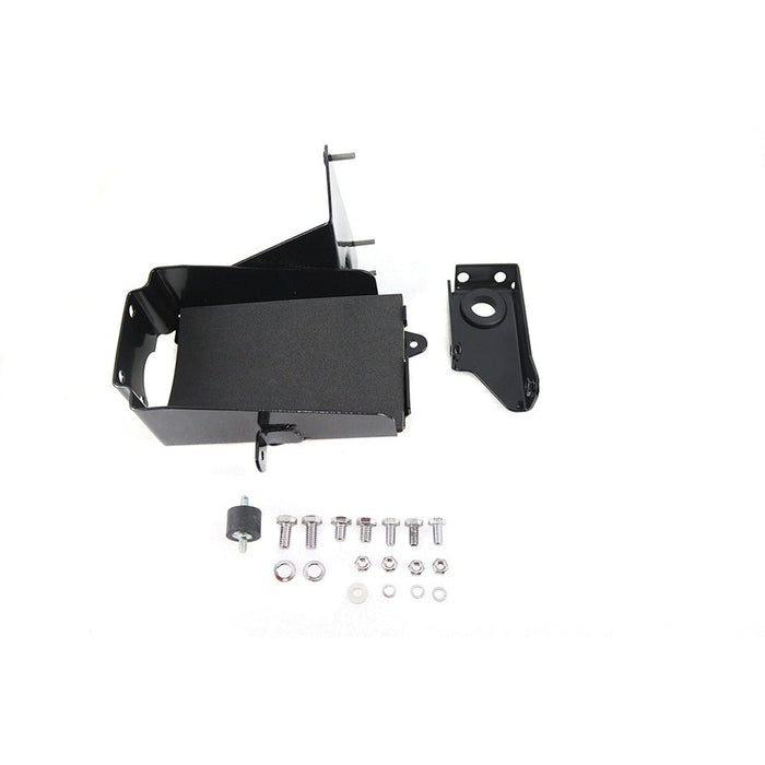 Battery Carrier Kit Black - V-Twin 42-9129 - OEM 66205-65 - Ironhead 1967-1978