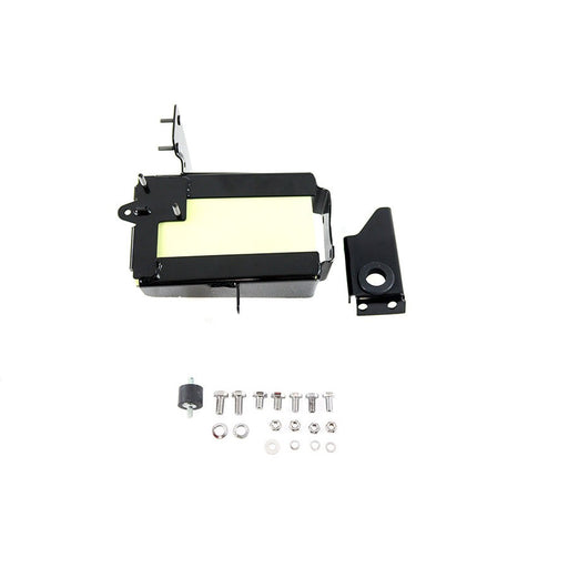 Battery Carrier Kit Black - V-Twin 42-9129 - OEM 66205-65 - Ironhead 1967-1978