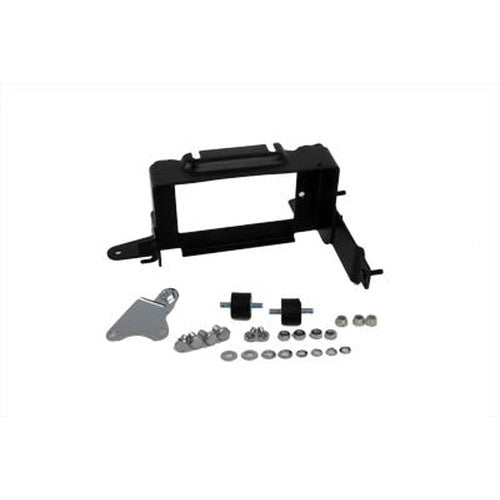 Black Battery Carrier Kit - V-Twin 42-9909 - OEM 66204-65