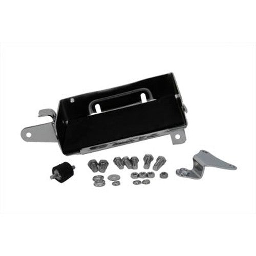 Chrome Battery Carrier Kit - V-Twin 42-9911 - OEM 66204-80