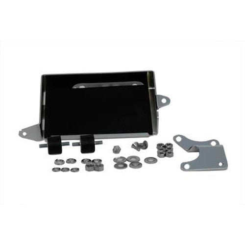 Chrome Battery Carrier Kit - V-Twin 42-9912 - OEM 66191-73