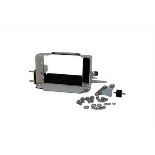 Chrome Battery Carrier Kit - V-Twin 42-9915 - OEM 66204-65