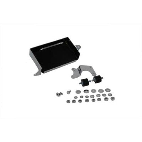 Chrome Battery Carrier Kit - V-Twin 42-9917 - OEM 66191-80