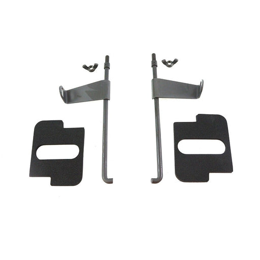 Parkerized Battery Rod Set with Flag and Pads - V-Twin 42-9918 - OEM 66390-36