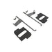 Parkerized Battery Rod Set with Flag and Pads - V-Twin 42-9918 - OEM 66390-36