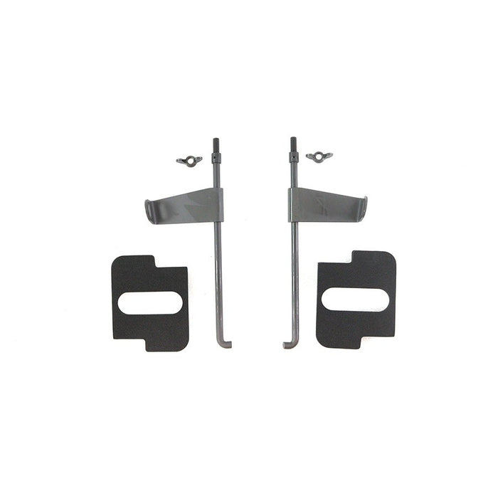 Parkerized Battery Rod Set with Flag and Pads - V-Twin 42-9918 - OEM 66390-36