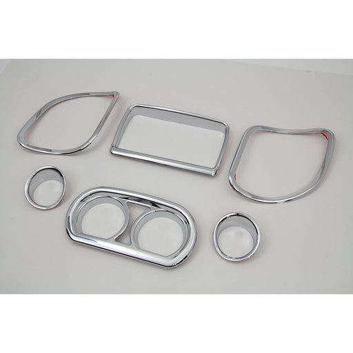 Inner Fairing Trim Kit Chrome - American Dresser 78161 - OEM 61400296 - Twin Cam Touring 2015+