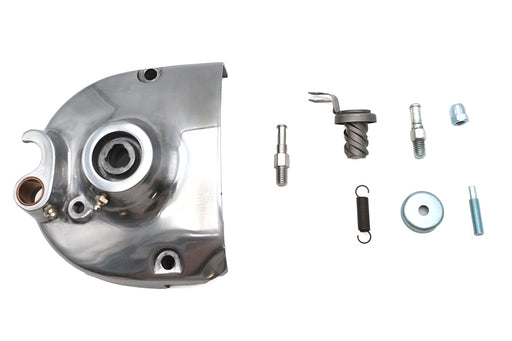 V-Twin Manufacturing Polished Kick Sprocket Cover Complete - additional view 2