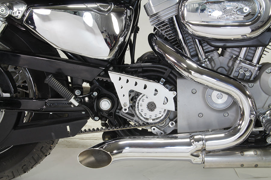 V-Twin Manufacturing Outlaw Chrome Pulley Cover Kit - additional view 3