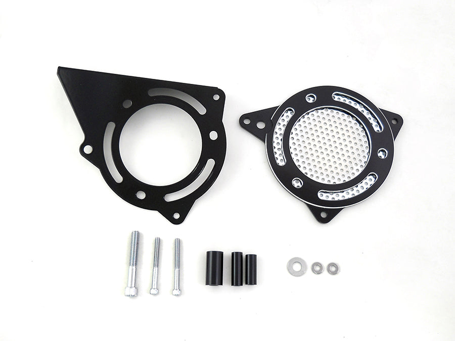 V-Twin Manufacturing Black XL Sprocket Cover