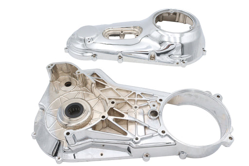 V-Twin Manufacturing Factory Sample Chrome Primary Cover Set