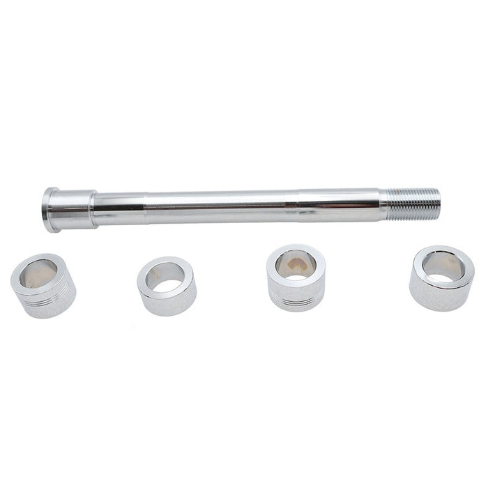 Chrome Front Axle Kit - V-Twin 44-0006 - OEM 43000080 - Milwaukee-Eight 2018+