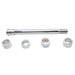 Chrome Front Axle Kit - V-Twin 44-0006 - OEM 43000080 - Milwaukee-Eight 2018+