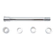 Chrome Front Axle Kit - V-Twin 44-0006 - OEM 43000080 - Milwaukee-Eight 2018+