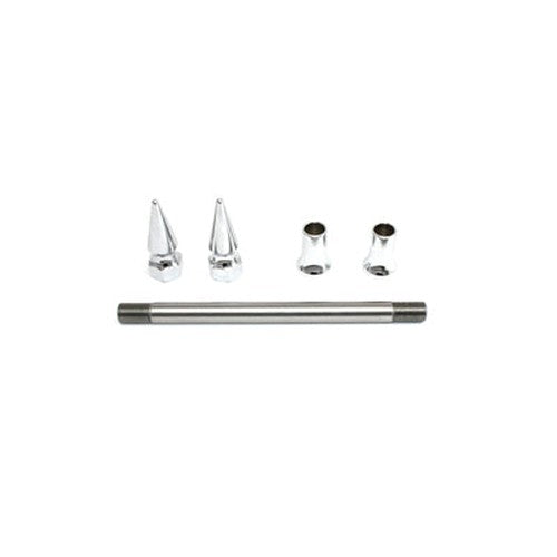 Chrome Front Axle Kit - V-Twin 44-0211