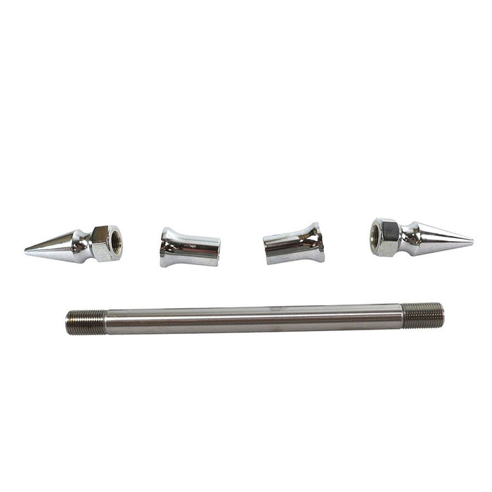 Chrome Front Axle Kit - V-Twin 44-0211