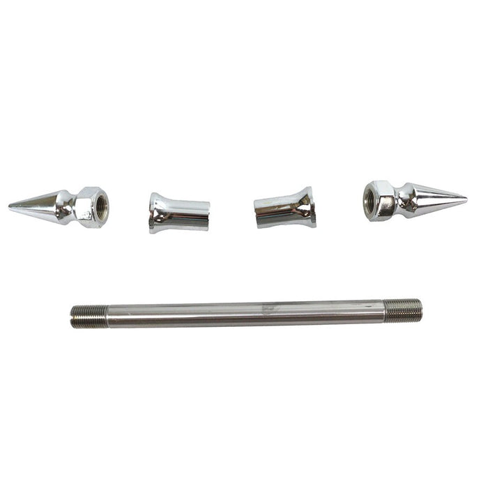 Chrome Front Axle Kit - V-Twin 44-0211