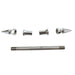Chrome Front Axle Kit - V-Twin 44-0211