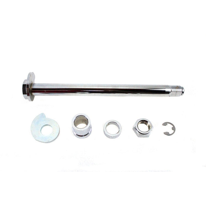 Chrome Rear Axle Kit - V-Twin 44-0241 - Twin Cam Touring 2002-2007