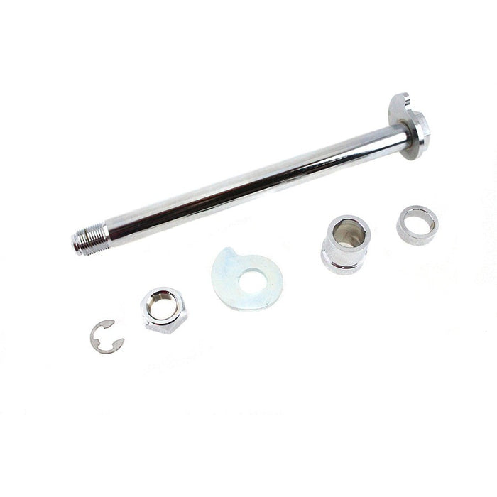 Chrome Rear Axle Kit - V-Twin 44-0241 - Twin Cam Touring 2002-2007
