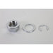 Rear Axle Nut Kit Zinc - V-Twin 44-0242 - Twin Cam Softail 2008-2017