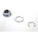Rear Axle Nut Kit Zinc - V-Twin 44-0242 - Twin Cam Softail 2008-2017