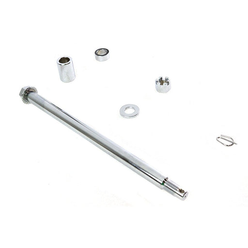 Chrome Rear Axle Kit - V-Twin 44-0247 - Twin Cam Touring 2000-2001