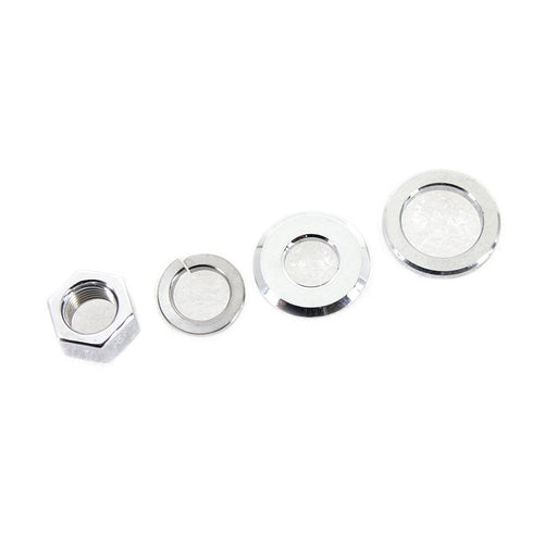 Zinc Rear Axle Nut Kit - V-Twin 44-0258