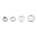 Zinc Rear Axle Nut Kit - V-Twin 44-0258