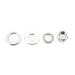 Zinc Rear Axle Nut Kit - V-Twin 44-0258
