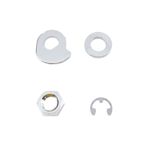 FLT Rear Axle Nut Kit Zinc Plated - V-Twin 44-0292 - OEM 41229-08 - Twin Cam Touring 2008+