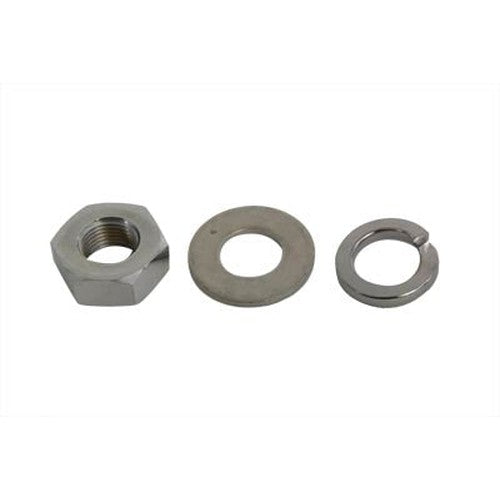 Rear Axle Nut Kit Chrome - V-Twin 44-0326 - OEM 7986