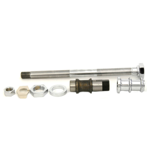 Chrome Rear Axle Kit Hex Type - V-Twin 44-0360