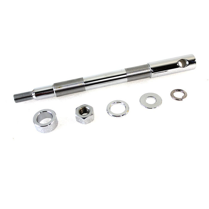 Chrome Front Axle Kit - V-Twin 44-0363 - OEM 43895-00