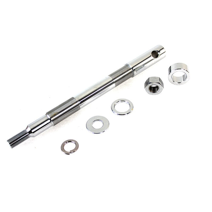 Chrome Front Axle Kit - V-Twin 44-0363 - OEM 43895-00