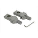 Chrome Axle Adjuster Kit - V-Twin 44-0365 - Sportster 1973-1996