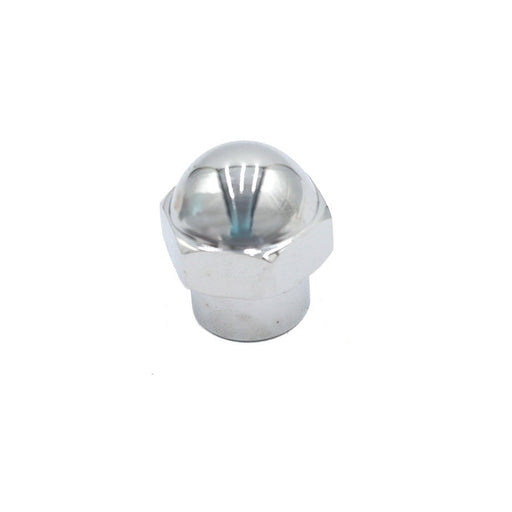 Chrome Axle Shoulder Nut 5/8 Outer Diameter - V-Twin 44-0376 - Big Twin 0+