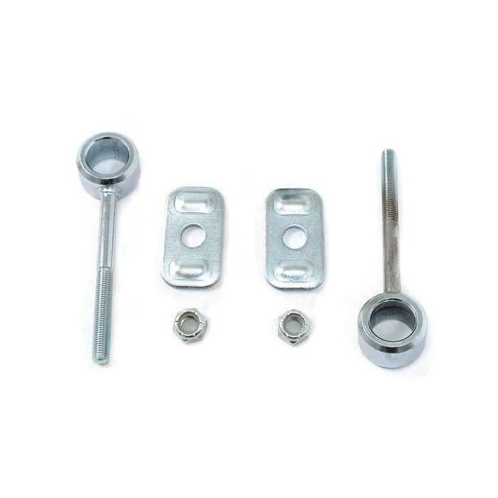 Zinc Rear Axle Adjuster Set - V-Twin 44-0399 - OEM 41573-84 - Evolution Touring 1984+