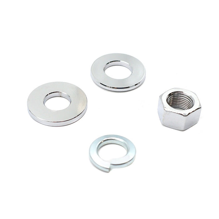 Chrome Rear Axle Nut Kit - V-Twin 44-0520