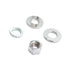 Chrome Rear Axle Nut Kit - V-Twin 44-0520