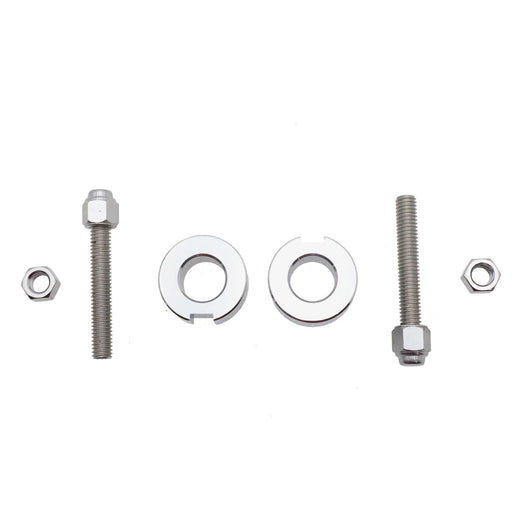 Chrome Rear Axle Adjuster - V-Twin 44-0545 - OEM 47577-86 - Evolution Softail 1987-1992