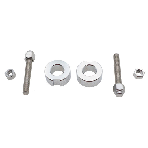 Chrome Rear Axle Adjuster - V-Twin 44-0545 - OEM 47577-86 - Evolution Softail 1987-1992