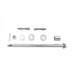 Chrome Rear Axle Kit - V-Twin 44-0547 - Evolution Softail 1986-1992